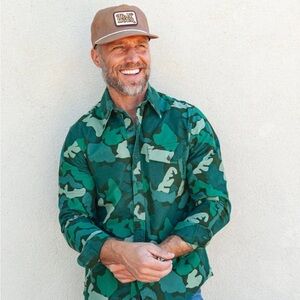 Criquet The J.R. Shirt | Course Camo Medium